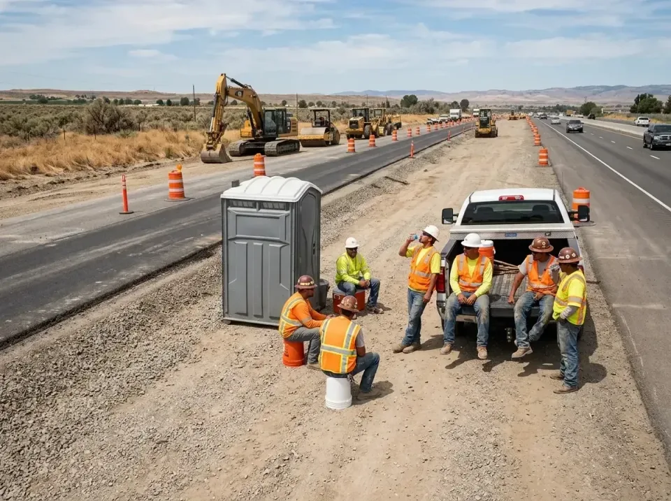 highway-road-construction-crew-007 — frequently asked questions, Porta Potty and Restroom Rentals in Richfield, UT